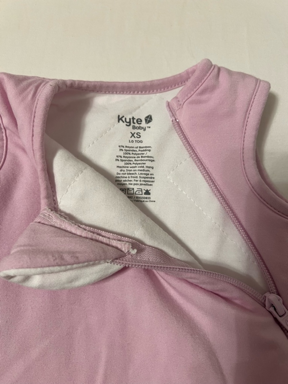 Kyte Baby XS Pink Sleep Bag - Picture 2 of 6